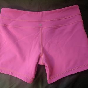 Lululemon reversible spandex shorts